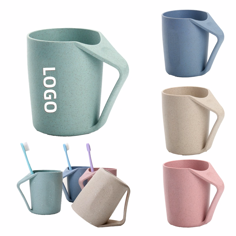 Eco Wheat Straw Mouthwash Cup