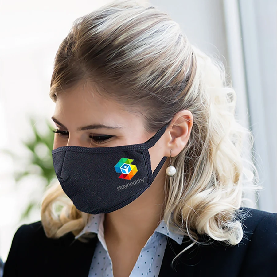 3-Ply 3D Cotton Mask With Adjustable Earloop 1