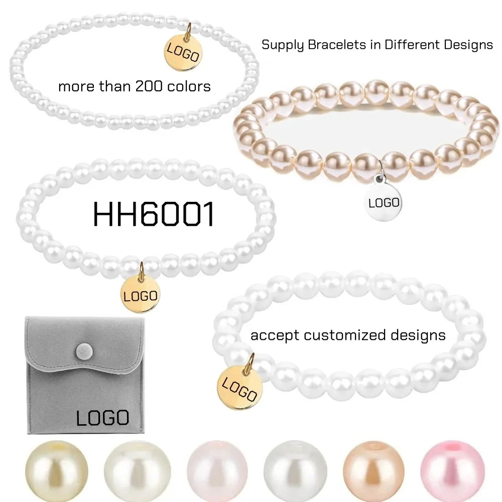 Wholesale Pearl Bead Bracelet Jewelry Gift for Her 1