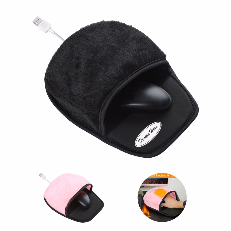 USB Heated Mouse Pad ?C Soft & Warm for Winter Use