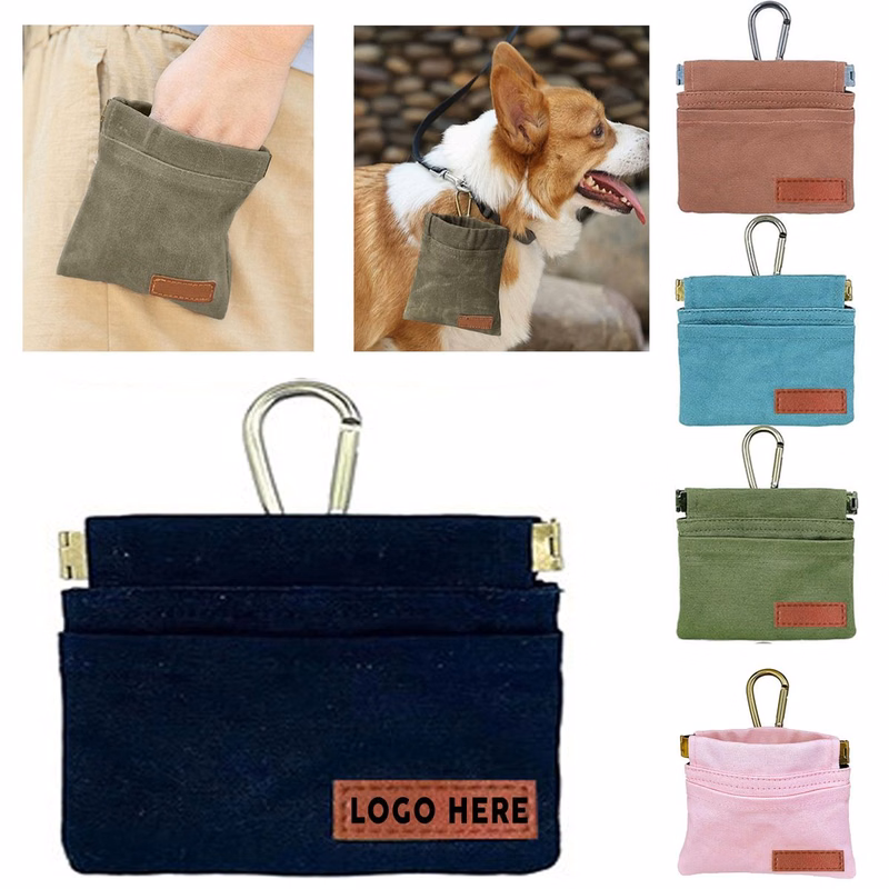 Promotional Oxford Cloth Self-Closing Pet Dog Food Bag For Branding