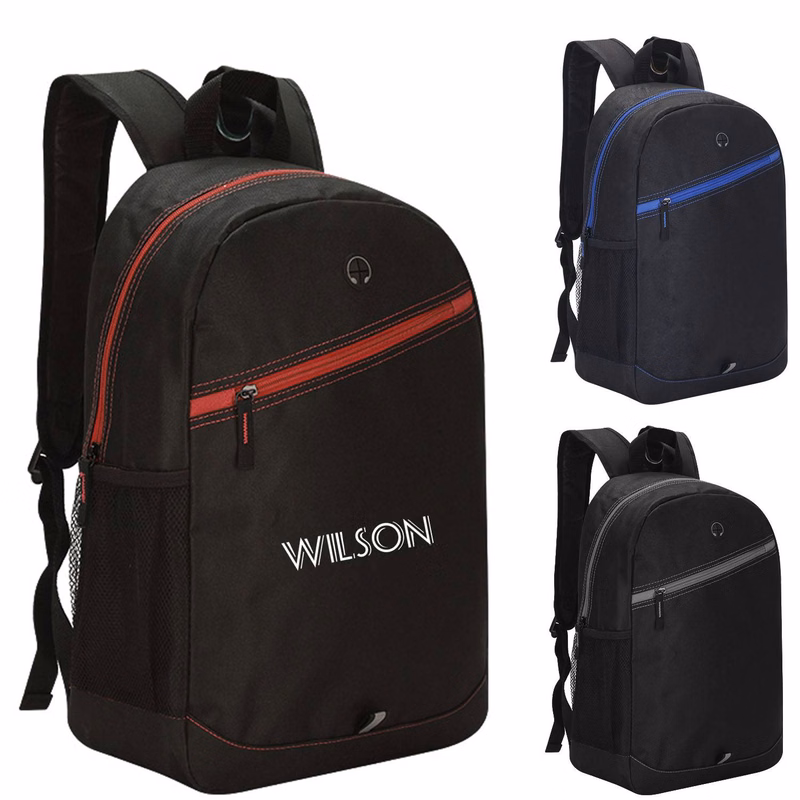 Men's Oxford 16-inch Laptop Backpack with Earphone Port
