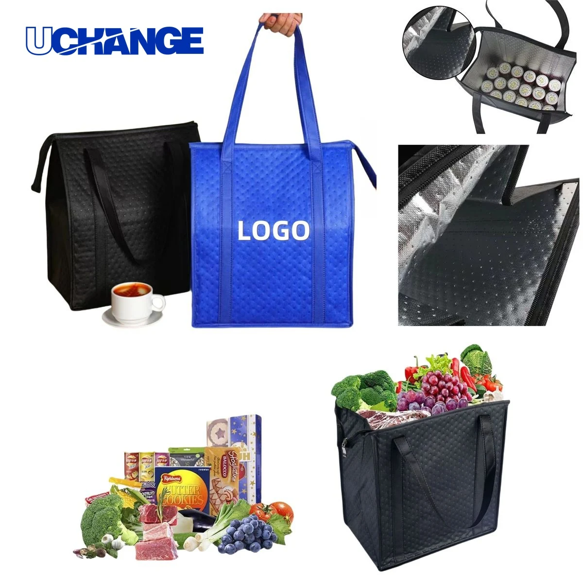 Non-Woven Lunch Cooler Tote Bag 1