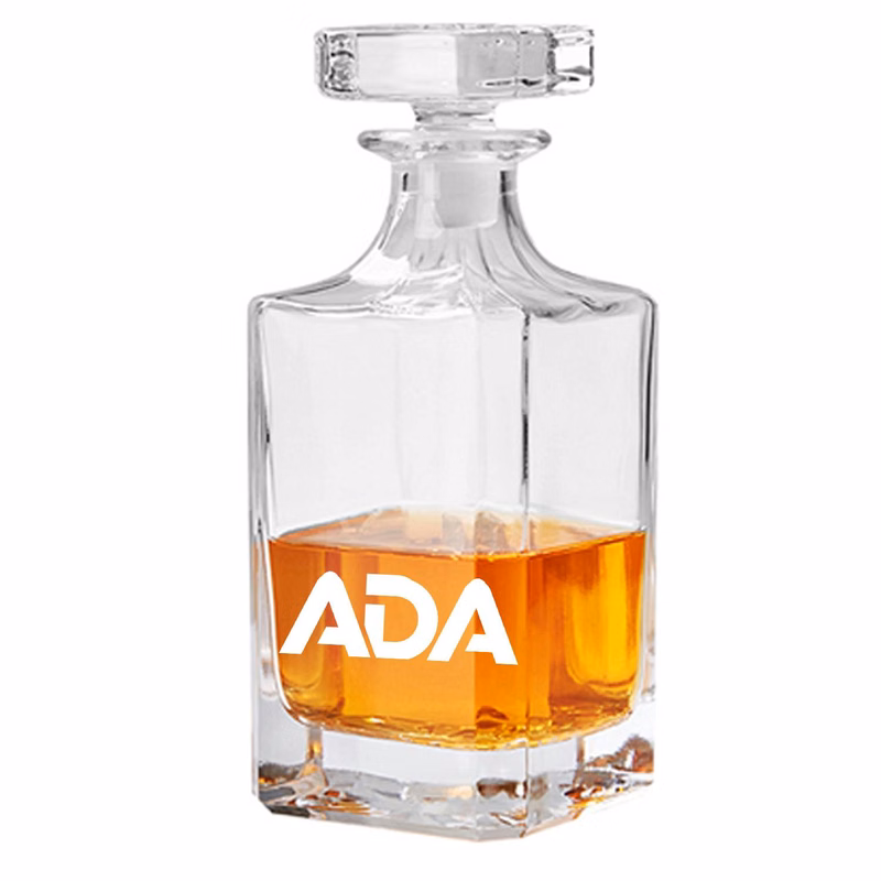 25OZ Crystal Glass Wine Decanter