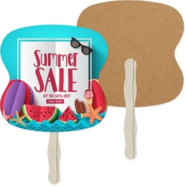 Recycled Hand Fan 1