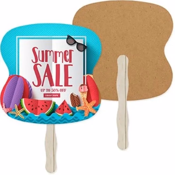 Recycled Hand Fan