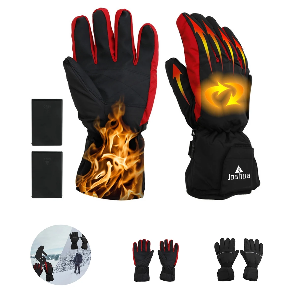 Heated Gloves W/ Battery 1