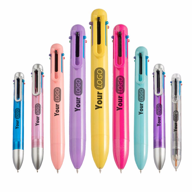 Large Capacity Retractable Multicolor Ballpoint Pen