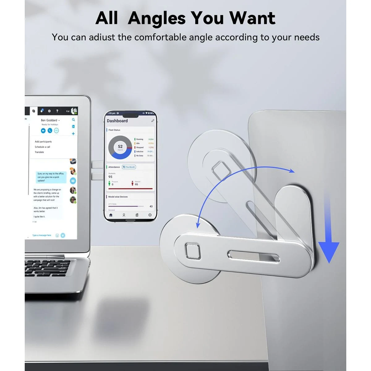 Invisible Magnetic Phone Holder 1