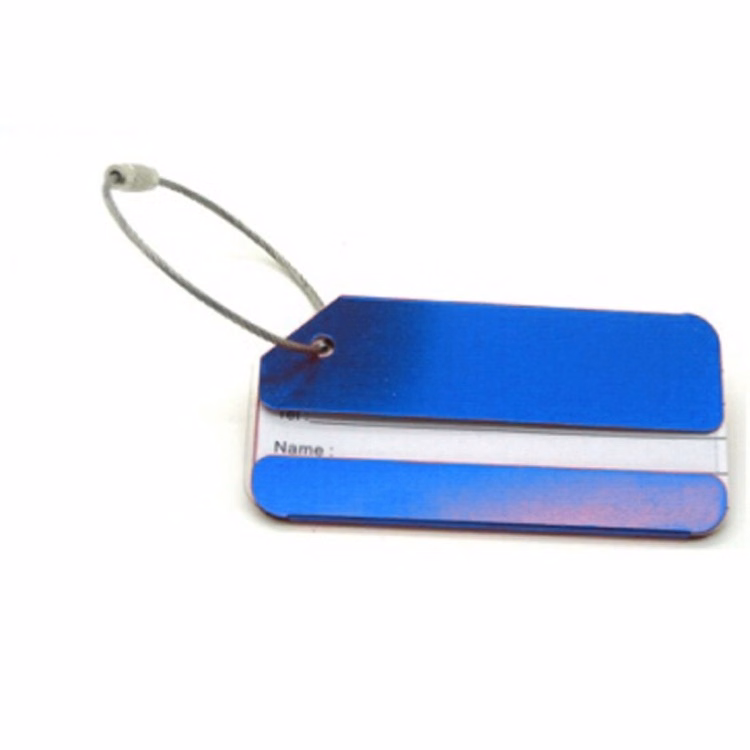 Aluminum Baggage Tag