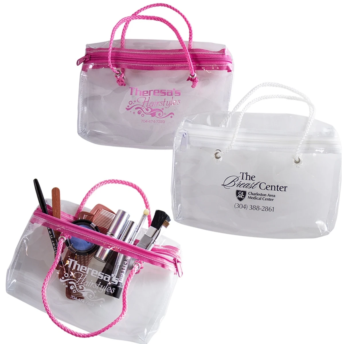 Strings Attached Crystal Clear Tote Bag 1