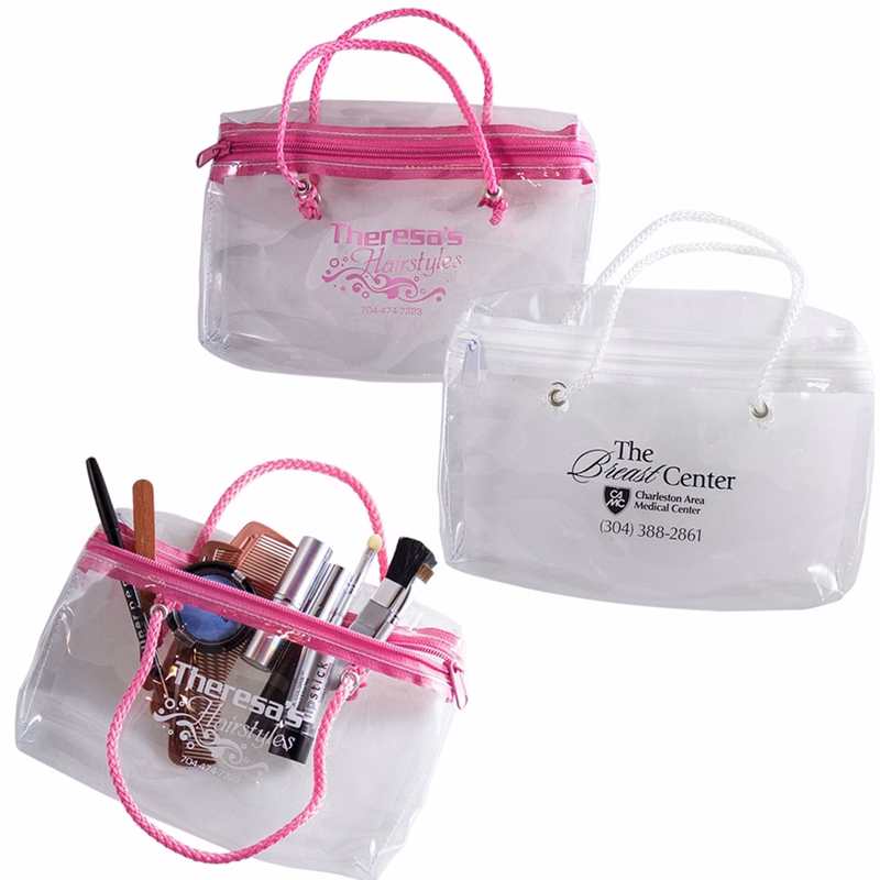 Strings Attached Crystal Clear Tote Bag