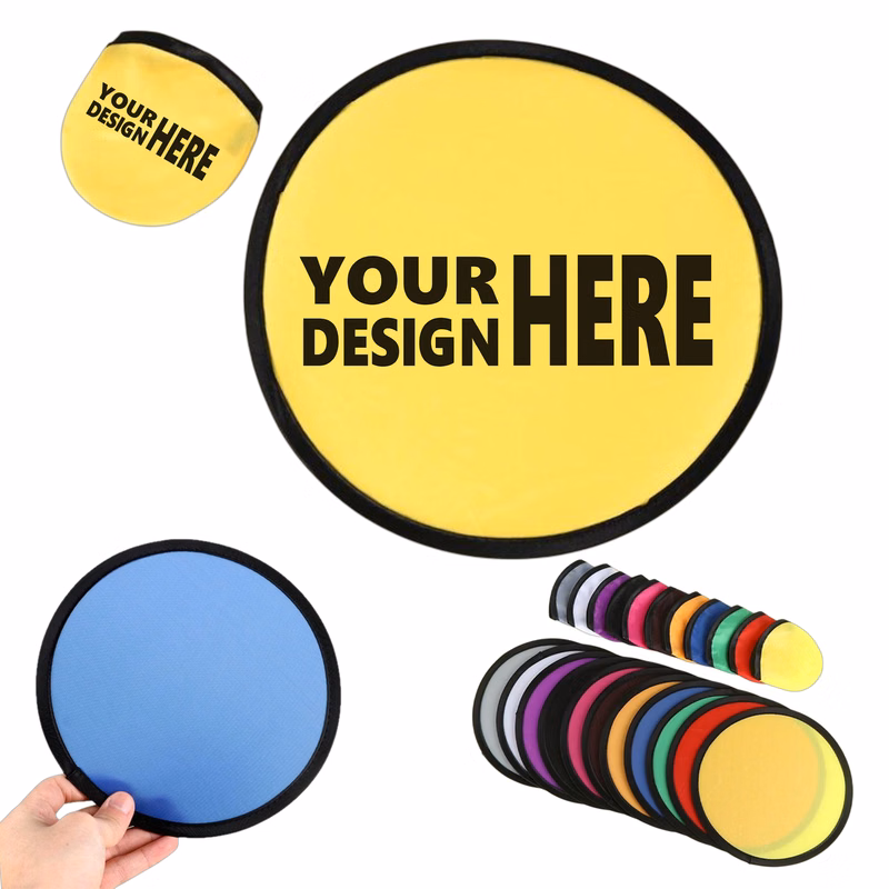 7-Inch Foldable Flying Disc with Storage Bag