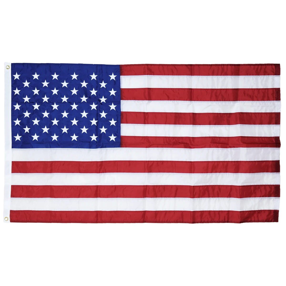 12" x 18" U.S. Outdoor Nylon Flag with Heading and Grommets 1