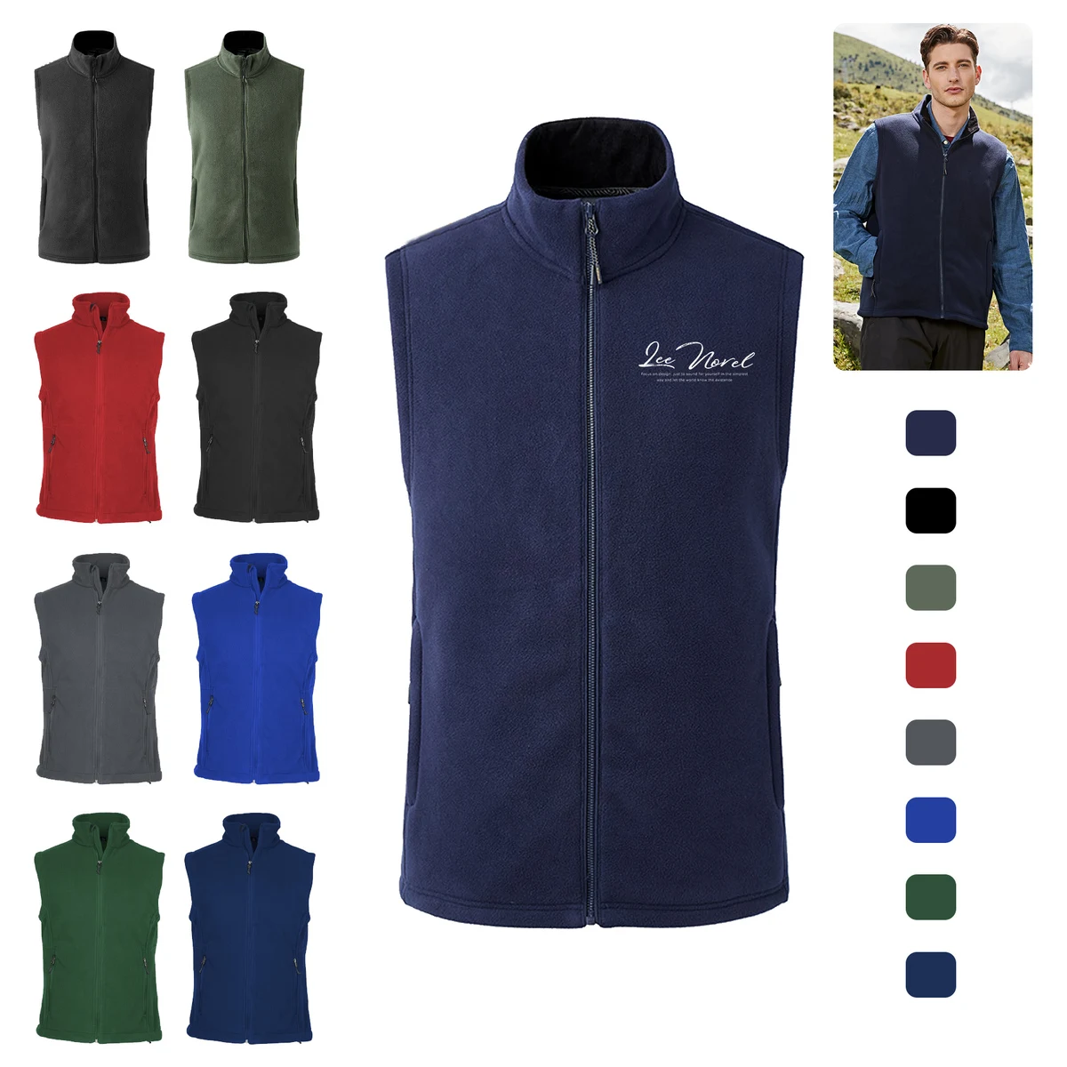 Winter Fleece Vest 1