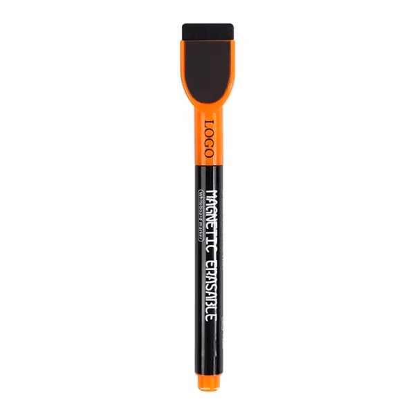 Custom Fine-Point Magnetic Whiteboard Markers with Eraser — Office Organization Tool