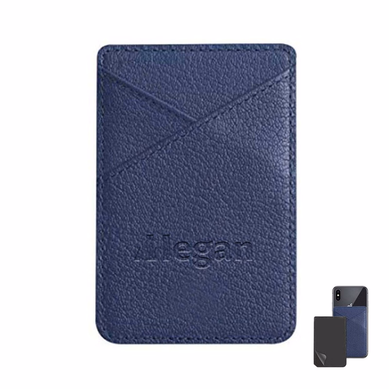 Pu Leather Phone Case Back Credit Card Holder