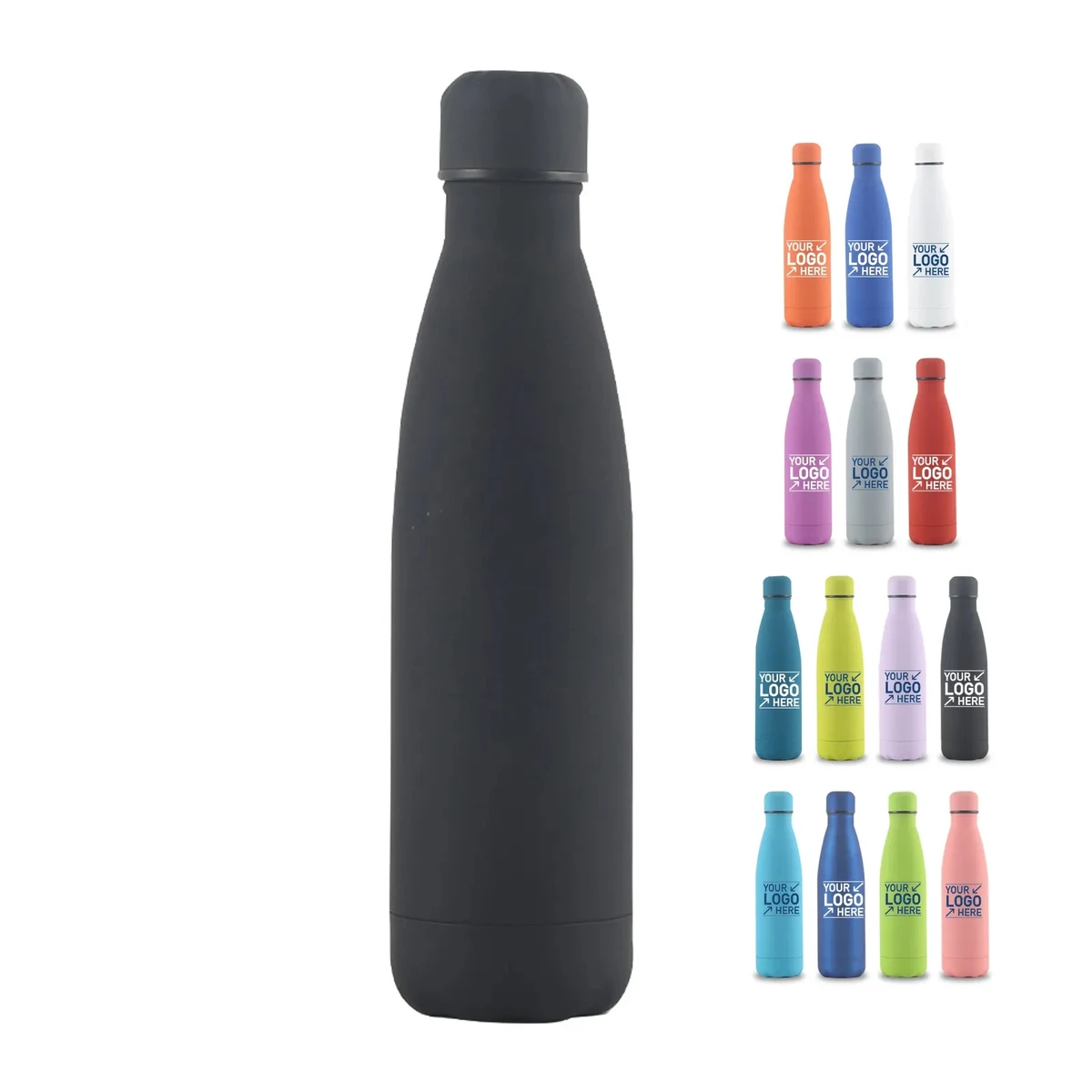 25oz Vacuum-Insulated Stainless Steel Water Bottle, custom water bottle with logo imprint 1