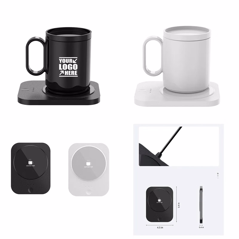 New Thermostatic Automatic Heating Coasters Cup Gift