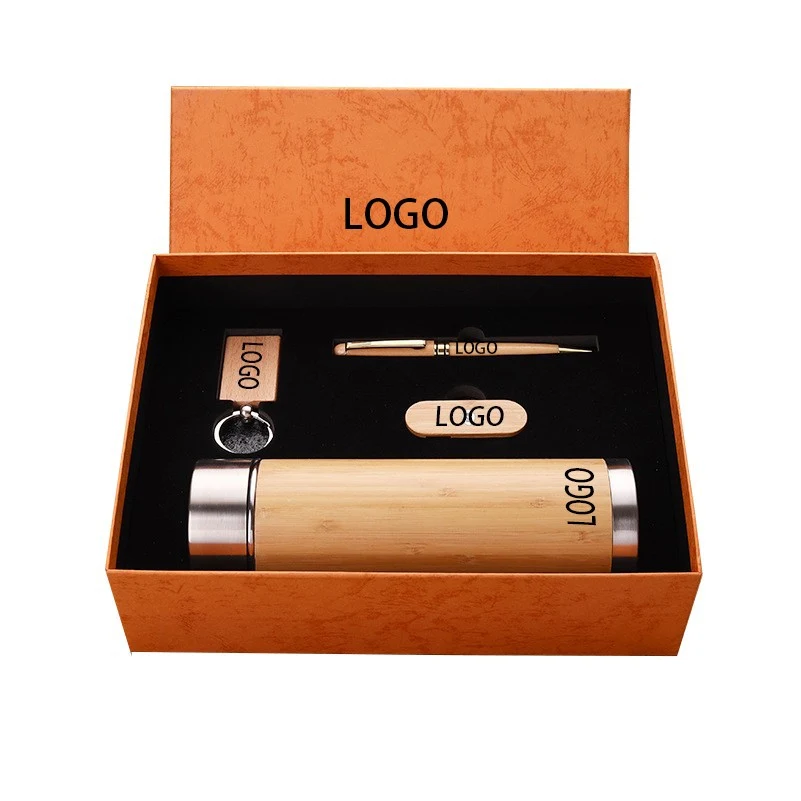 Bamboo 4-piece Office Gift Set 1