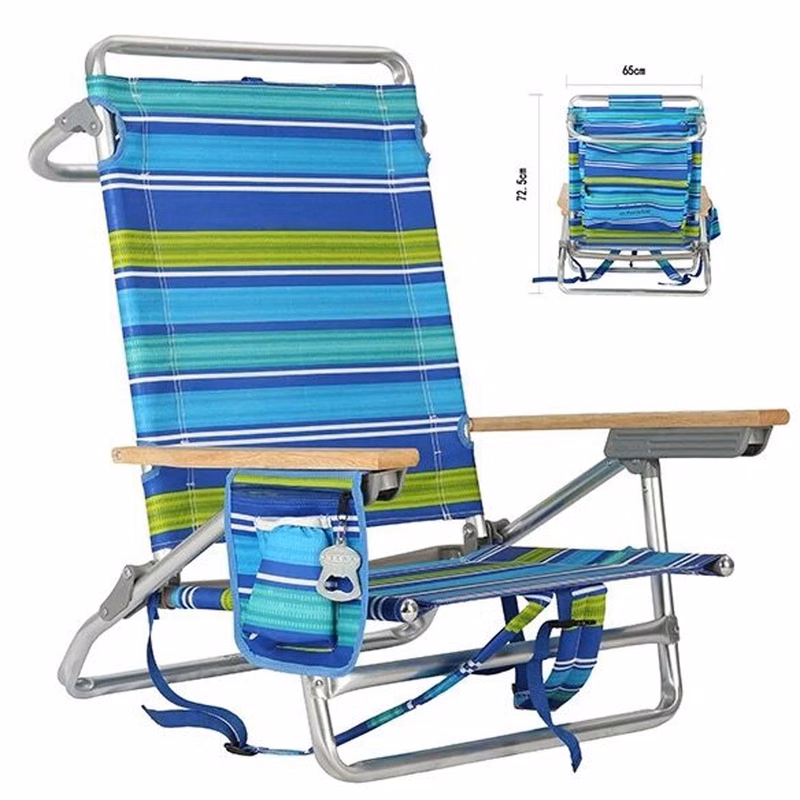 Custom Camping Low Beach Chair