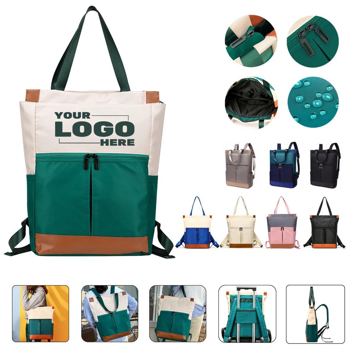Convertible Backpack Tote 1