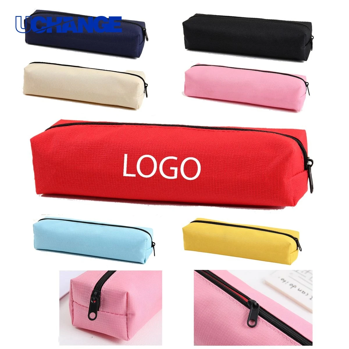 Colorful Oxford Fabric Pencil Pouch Organizer 1