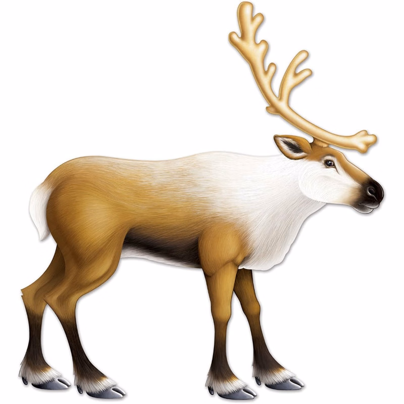 Jointed Reindeer Props - 3'1"