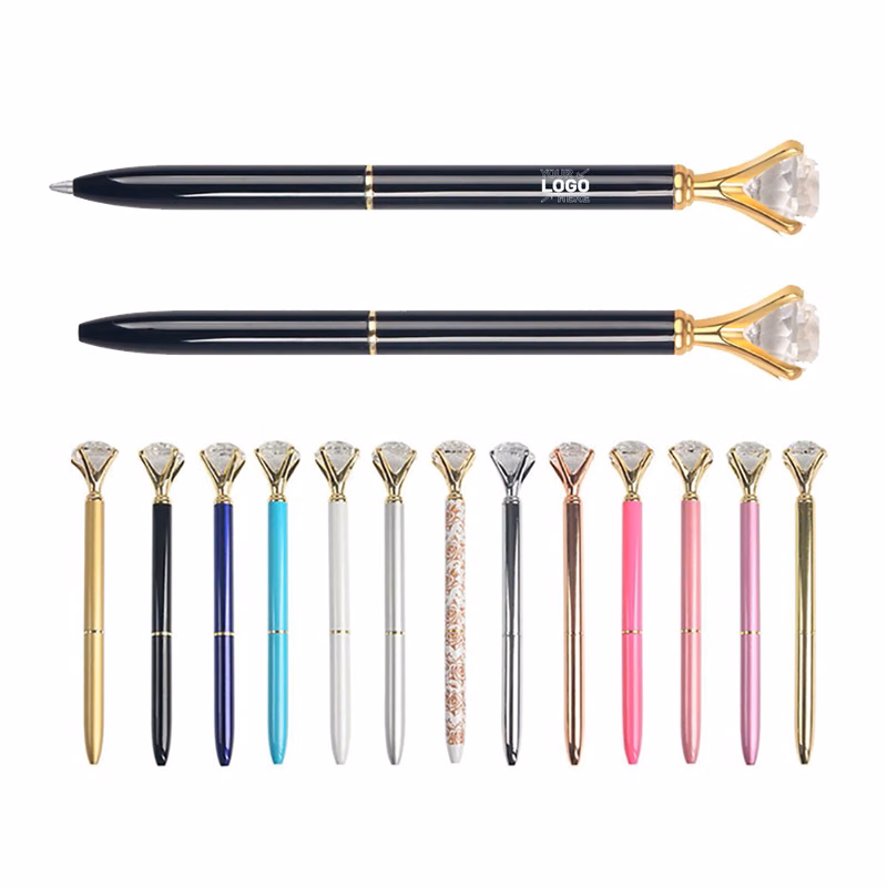 Big Diamond Crystal Metal Ballpoint Pen