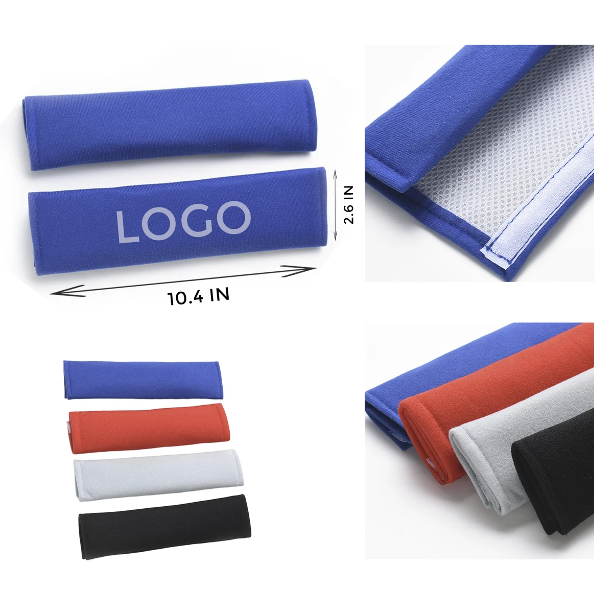 MOQ 10 PCS Protective Car Seat Belt Cover 1