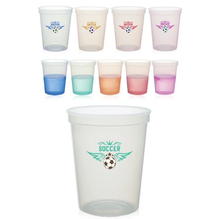 16 oz. Color Changing Mood Stadium Cup - USA Made 1