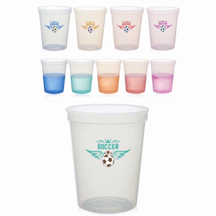 16 oz. Color Changing Mood Stadium Cup - USA Made