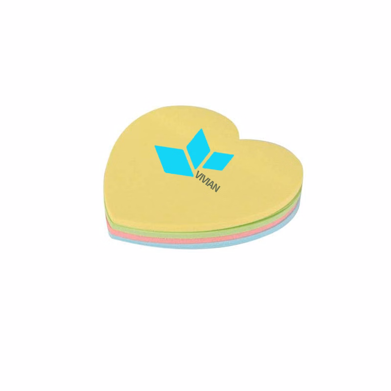 100 Sheets Colorful Sticky Notes Memo Pad for School