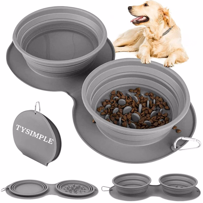 Silicone Collapsible Dog Bowl