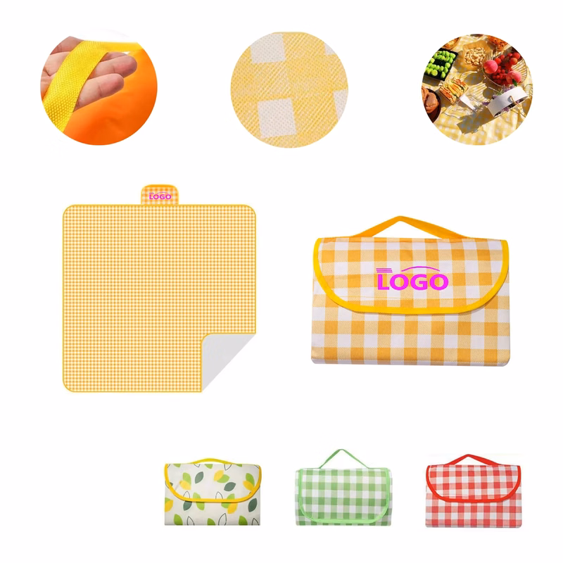 MOQ100 Outdoor Picnic Mat Waterproof Camping Beach Blanket