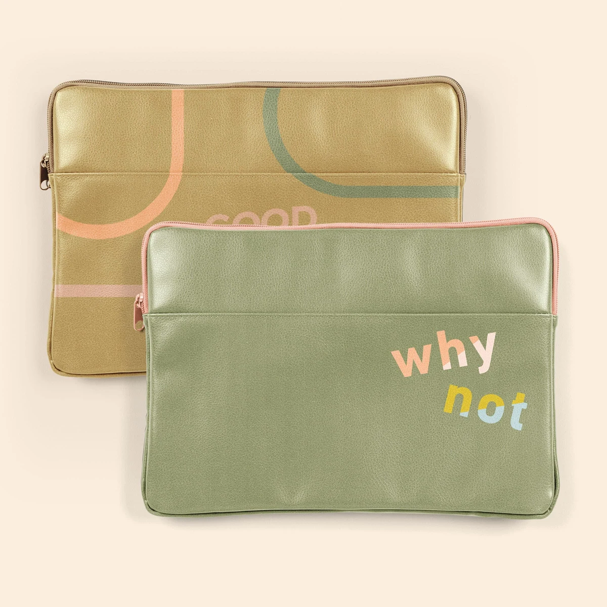 CONTINUED LAPTOP SLEEVES - VEGAN LEATHER - SMALL 13" 1
