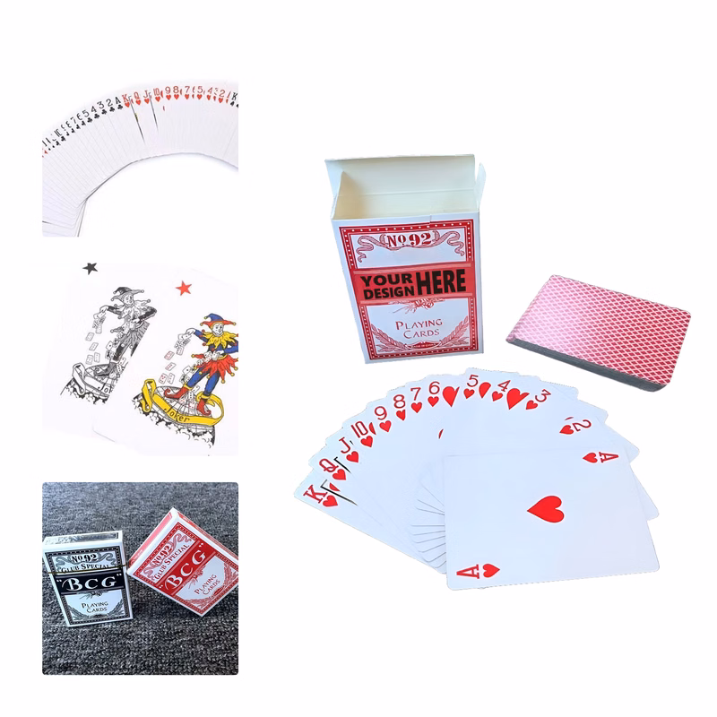MOQ 50 BCG Club Special Poker Playing Cards Set