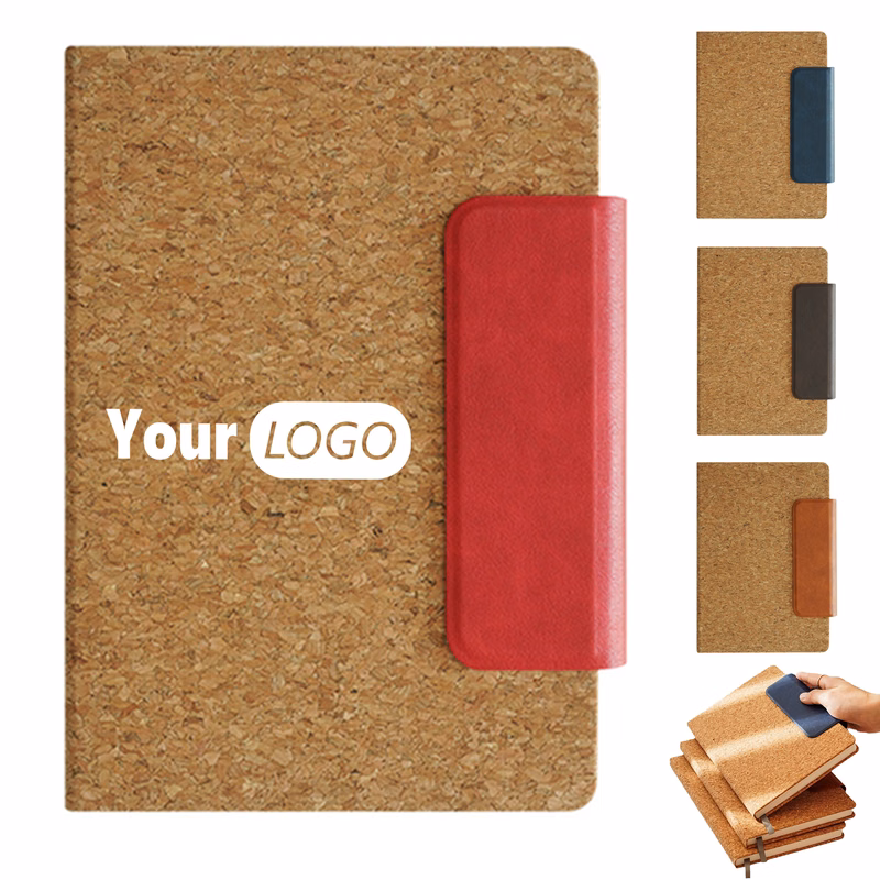 A5 Sustainable Cork Leather Notebook