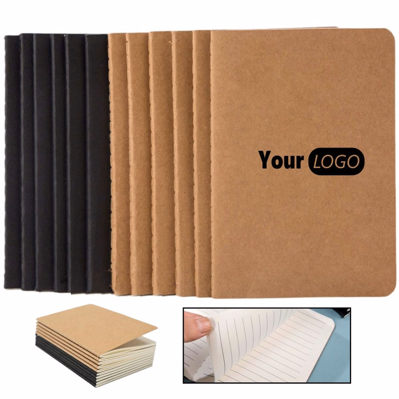 Portable A6 Vintage Kraft Notebook