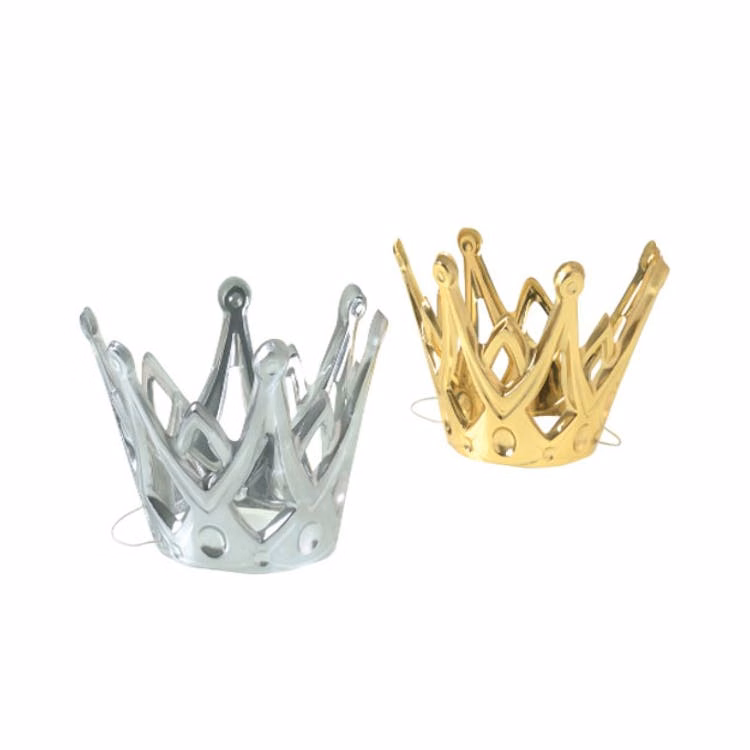 Miniature Metallic Party Crowns