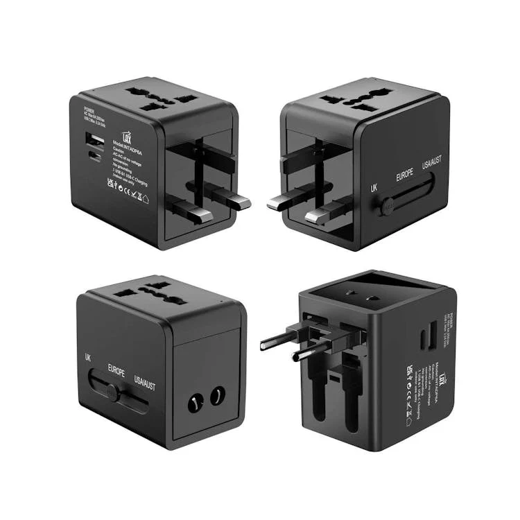 International Travel Adapters - Black 1