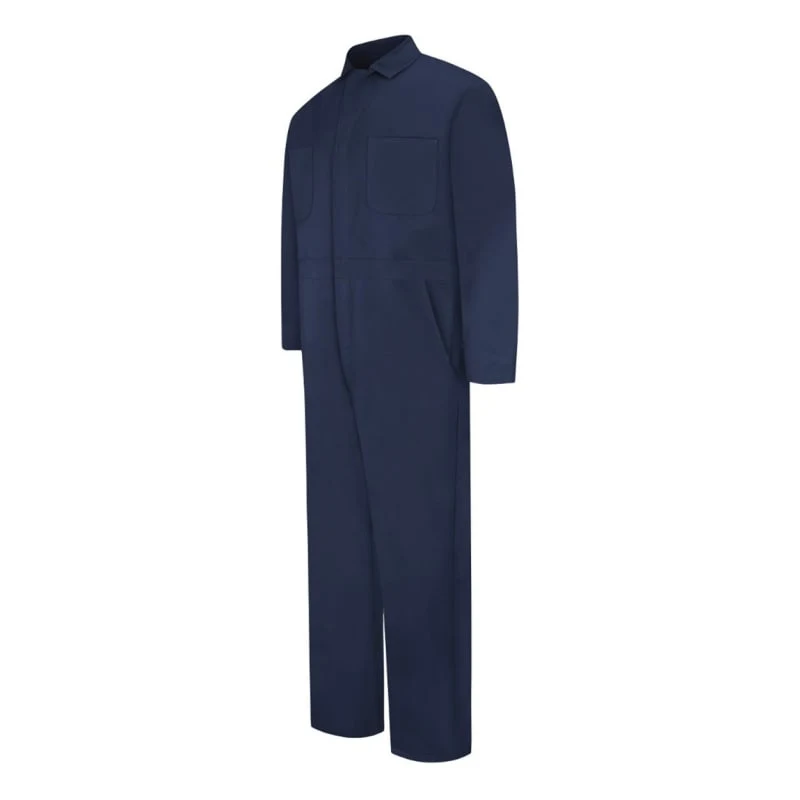 Red Kap Men's Tall Snap-Front Cotton Coverall - CC14T 1