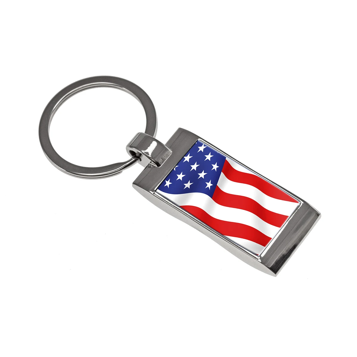 American Flag Key Tag 1