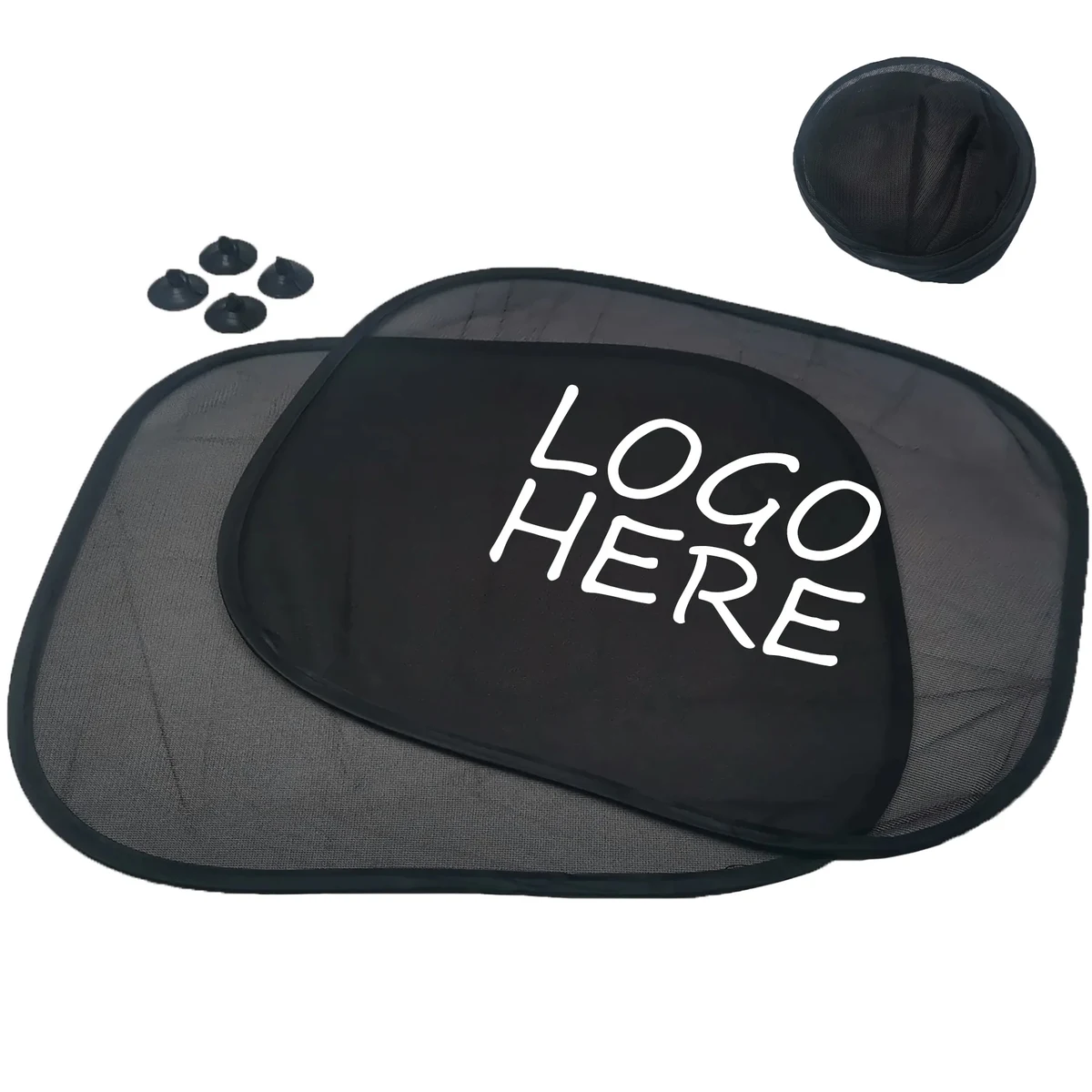 Car Window Mesh Auto Sun Shade Set of 2 1