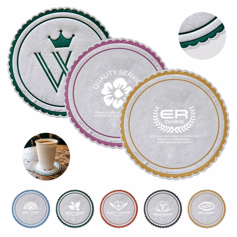 4 Inch Round Multi-ply Cellulose Coaster