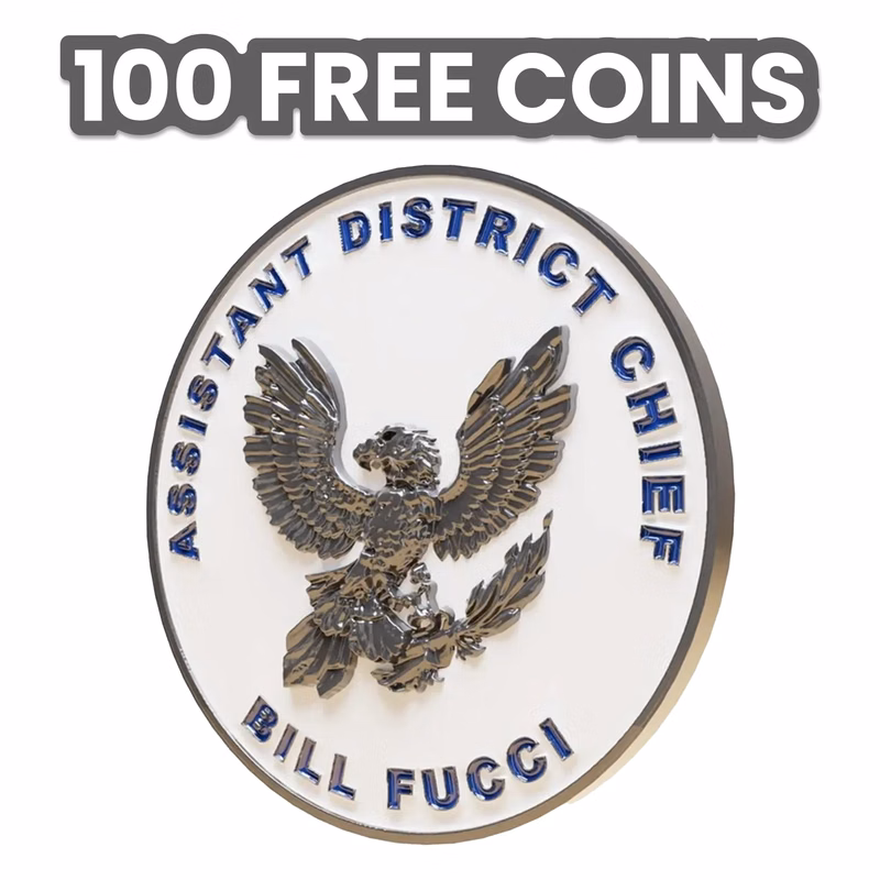 3D Challenge Coin