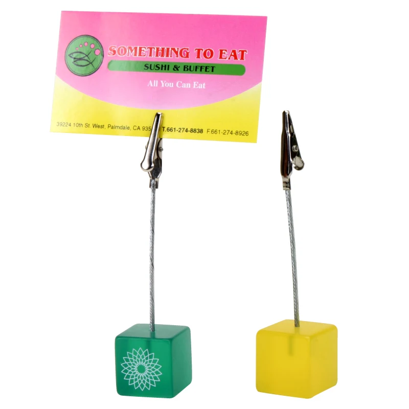 Clearance! Cube Memo/Photo Holder 1