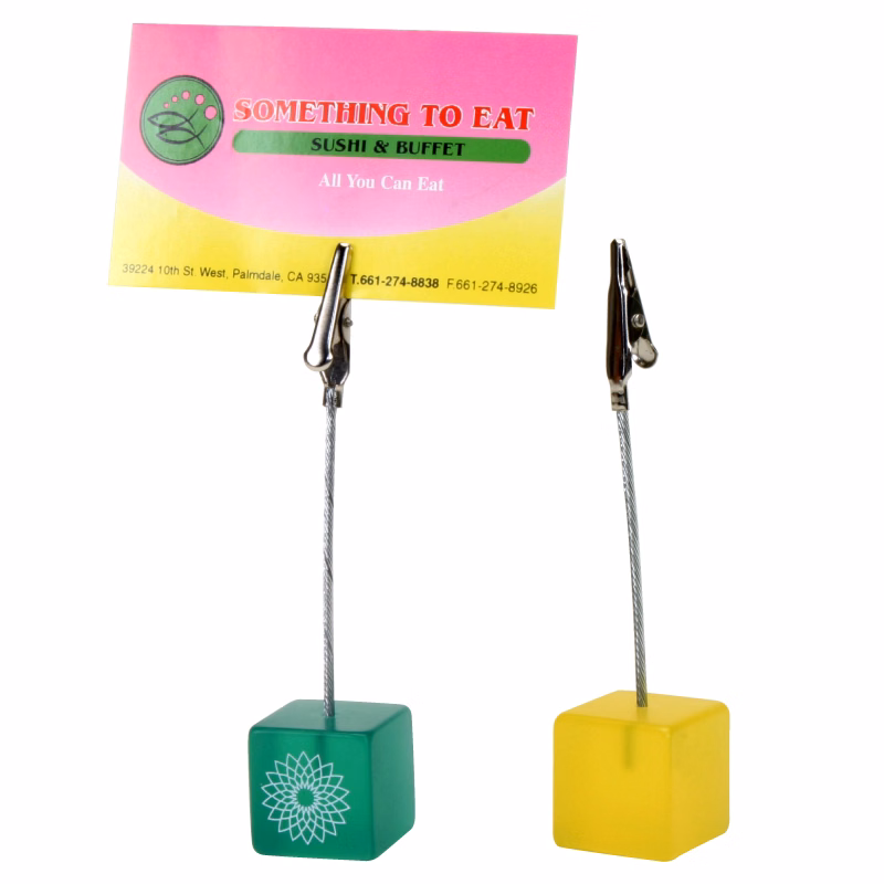 Clearance! Cube Memo/Photo Holder