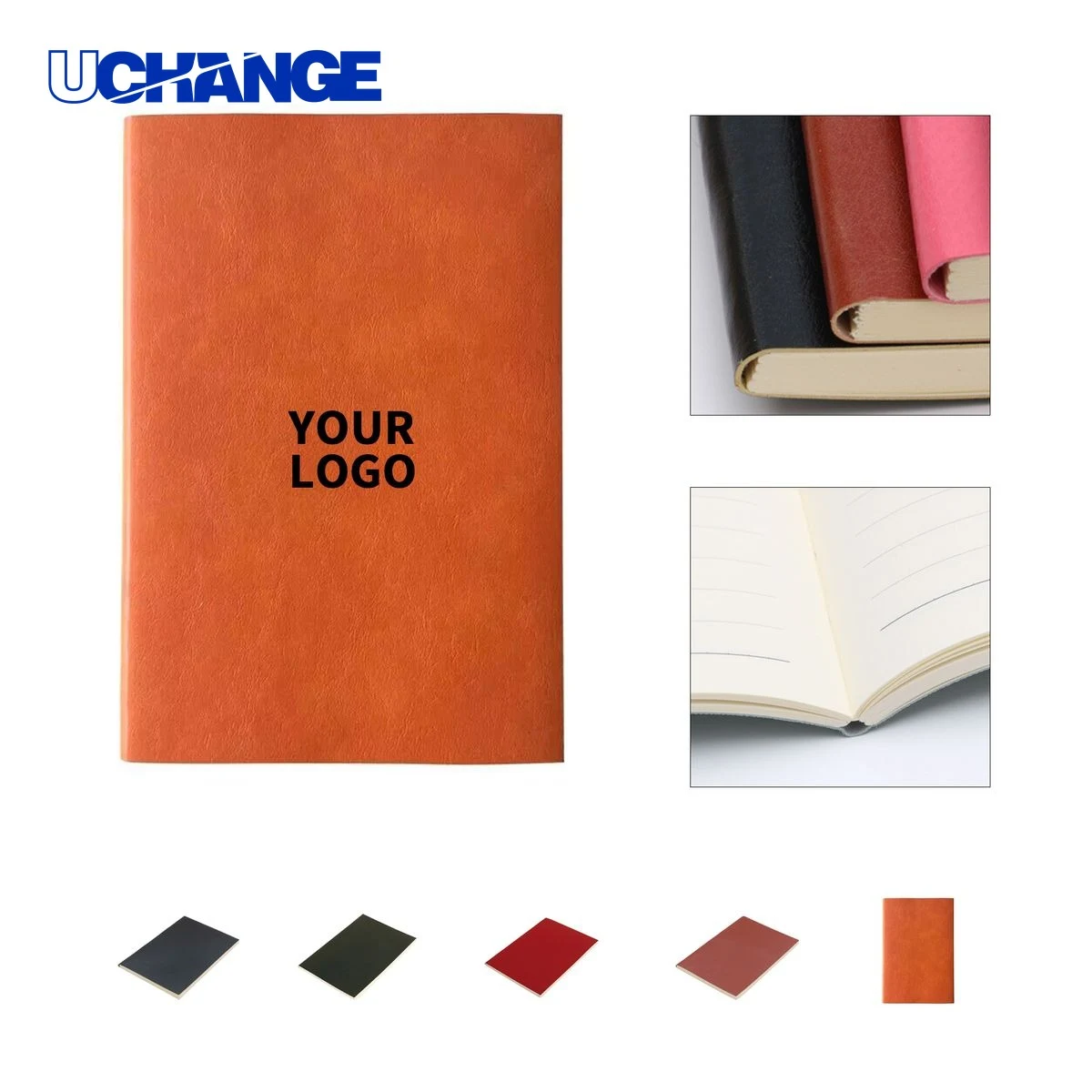 Linen A5 Hardcover Notebook Journal with Smooth Writing Paper 1
