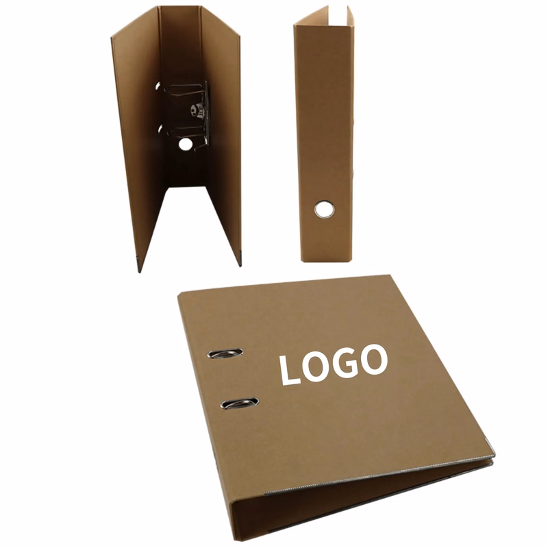 Kraft Paper 2 Ring Binders Files Storage Folder